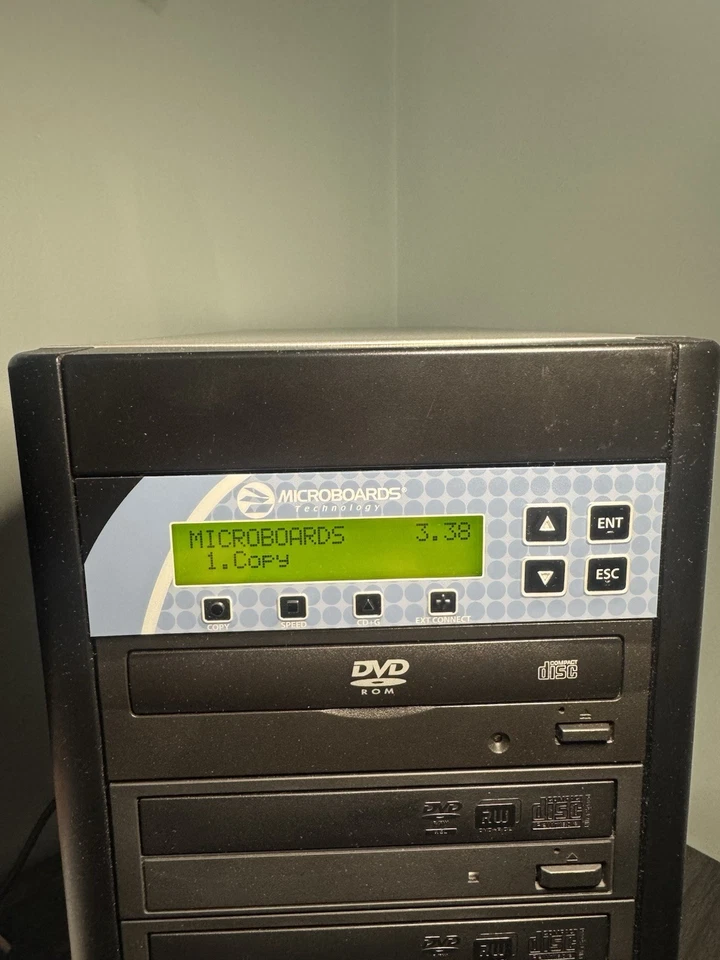 Microboards Technology PRM PRO-716 DVD Duplicator 1-7 Tested Working - Image 3 of 4