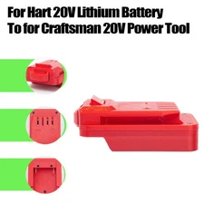 Adapter For Hart 20V Li-ion Battery To For Craftsman  20V Power Tools NEW