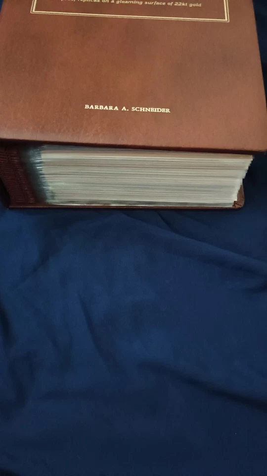 22k Golden Overlay Replicas of  29c Stamps   1992- 1993 W/ First Day Issue Stamp - Image 3 of 4