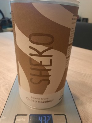 * SHEKO Balance Shake *Choko Hazelnut*  Diät Mahlzeitenersatz offen