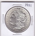 1921 MORGAN SILVER DOLLAR 90% SILVER
