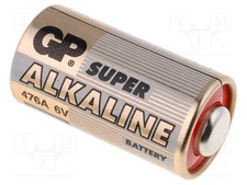 Ø13x25mm 1pcs. non-rechargeable Battery: alkaline 6V 4LR44