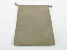 Chessex Large Dice Bag Suede Cloth 5x7-1/2 Drawstring Storage Pouch Velour