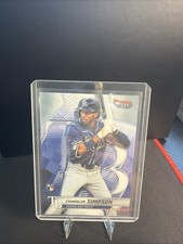 2025 Bowman's Best - Chandler Simpson - Base Rookie - Rays RC