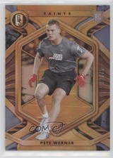 2021 Panini Gold Standard Rookies Platinum /75 Pete Werner #173 1z6
