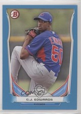 2014 Bowman Draft Top Prospects Blue 4/399 Carl Edwards Jr CJ #TP-72 01az