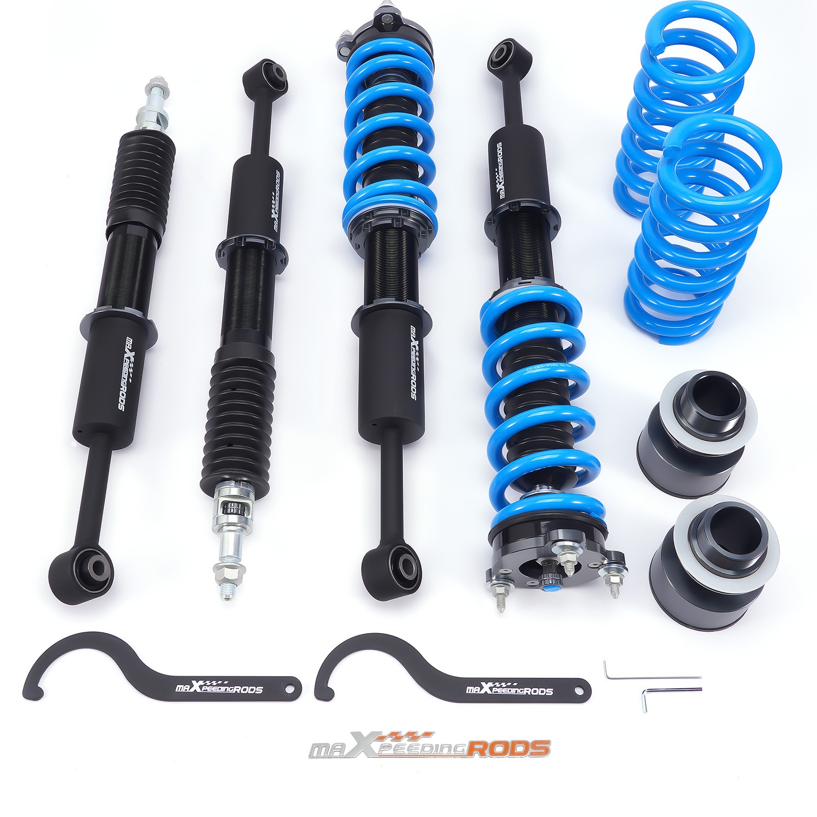 24 Step Coilovers Suspension Lowering Kit For Maserati Ghibli (M157) RWD 2014-24