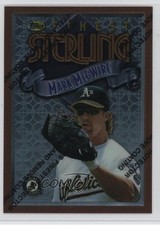 1996 Topps Finest Mark McGwire #162 1k2s