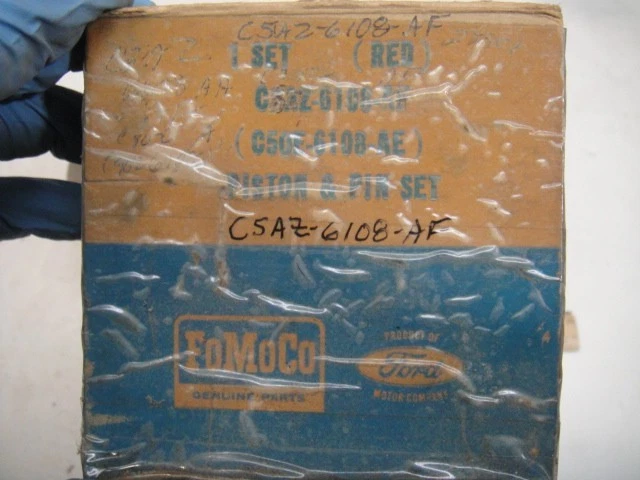 NOS Ford 1966 67 Fairlane Galaxie 500 427cid R code Piston - std eyebrow type - Image 2 of 4