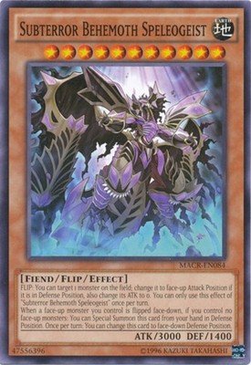 Subterror Behemoth Speleogeist - MACR-EN084 - Common - Unlimited Edition - Heavi