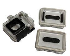 Waterproof GoPro HERO plastic hard case housing OEM w/ 2 extra backing panels