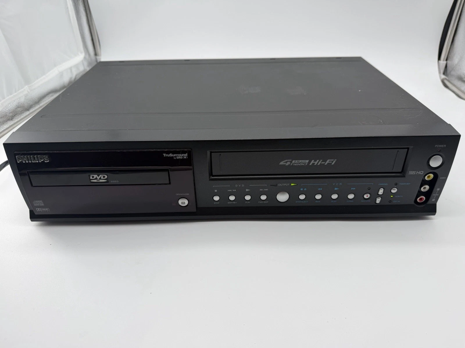 Philips DVD VCR Combo Player Recorder DV910VHS PARTS ONLY! NOT WORKING!