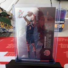 Topps Brandon Ingram Rookie Round 1 Pick 2 #36 Raptors 2024-25 NBA Card. rookie card picture
