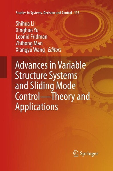 Advances In Variable Structure Systems And Sliding Mode Control-Theory And Appli-image