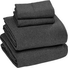 Jersey Sheet Set - , Queen 4 Piece