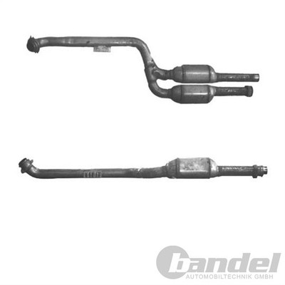 BM KATALYSATOR HINTEN für MERCEDES E-KLASSE W210 S210 E270 E320 CDI DIESELKAT
