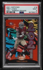 2021 Certified 2021 Mirror Orange 78/149 Trey Lance #2021-18 PSA 9 MINT 19zq