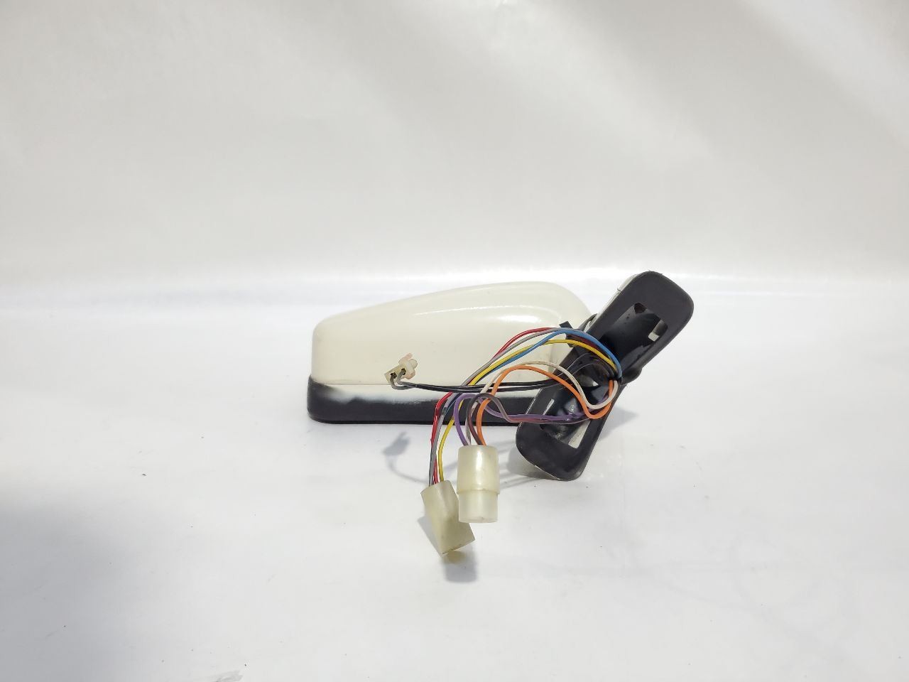 1990 Bentley Turbo R Automatic OEM Right White Side View Door Mirror No Glass