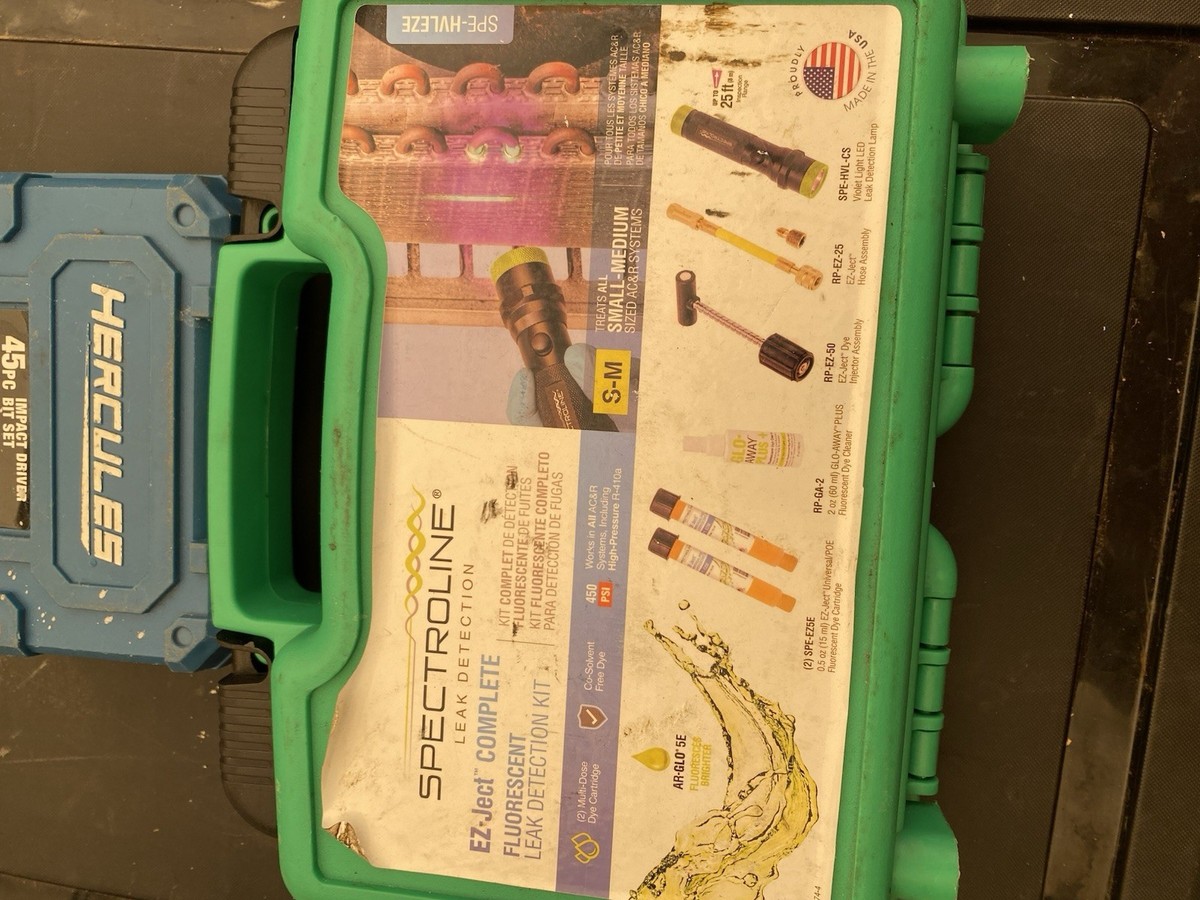 Spectroline EZ-Ject Complete Fluorescent Detection Kit | eBay