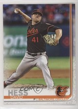2019 Topps David Hess #552 ob6