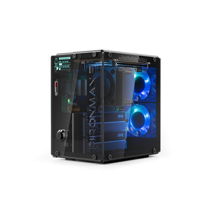 raspberry pi 5 case pironman 5 max dual nvme m2 ssd pcie oled