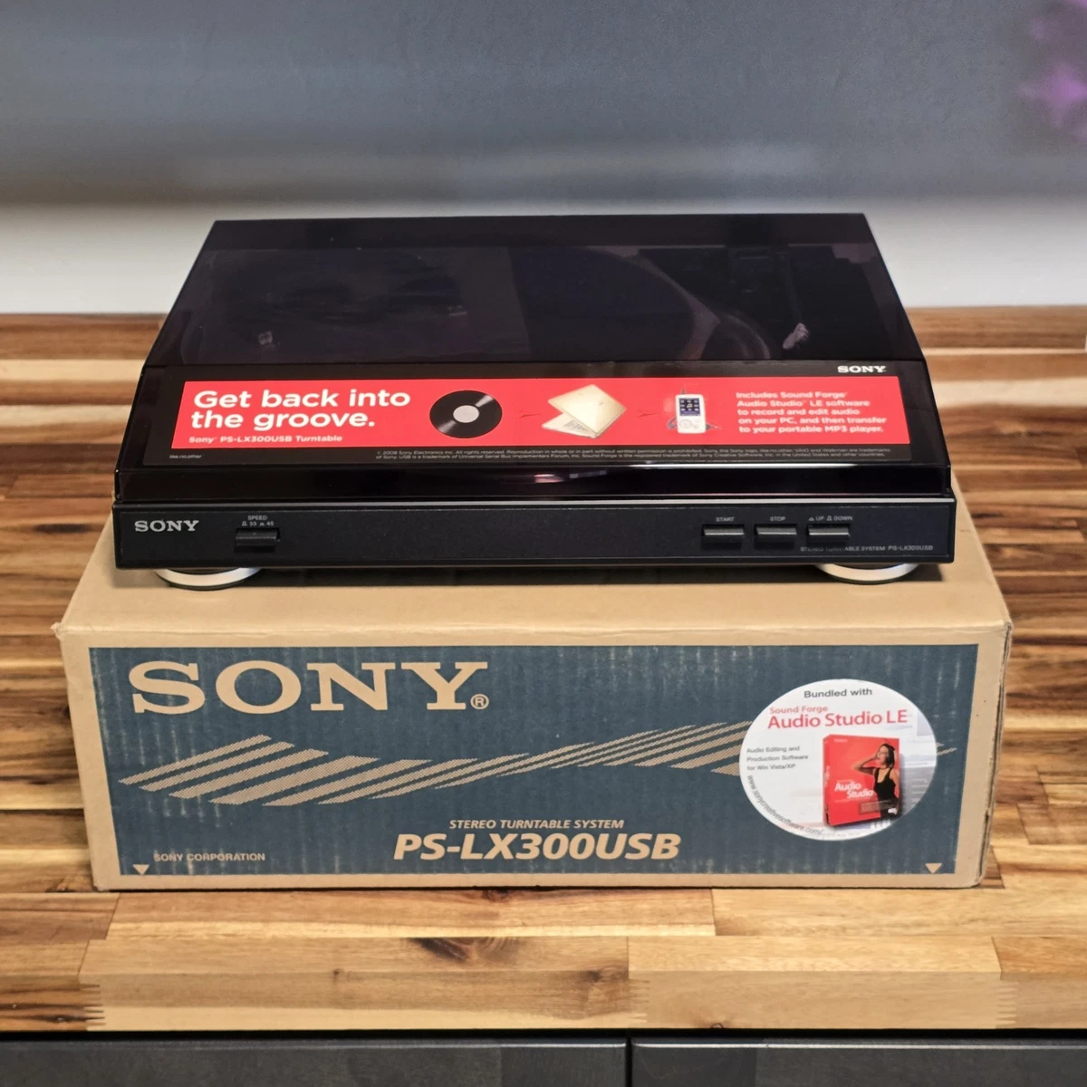 SONY ステレオターンテーブルシステム PS-LX300USB 未使用品 Sony PS-LX300USB Turntable for sale online | eBay