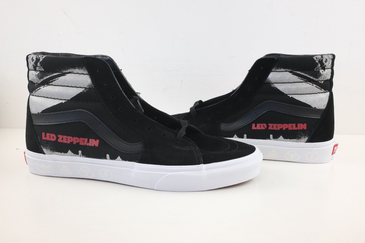 Size 11 - Led Zeppelin x Vans SK8- High 50th Anniversary for sale