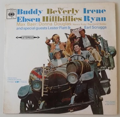 Buddy Ebsen Irene Ryan THE BEVERLY HILLBILLIES Vinyl LP CBS UK 1966 Plays NM