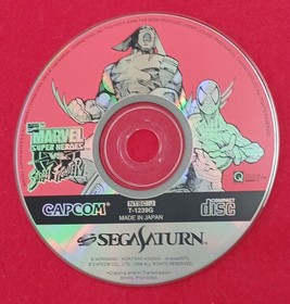Capcom Marvel Super Heroes vs. Street Fighter Sega Saturn Soft
