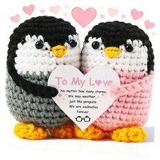 Valentines Day Gifts for Her Boyfriend Girlfriend Animals to My Love Crochet