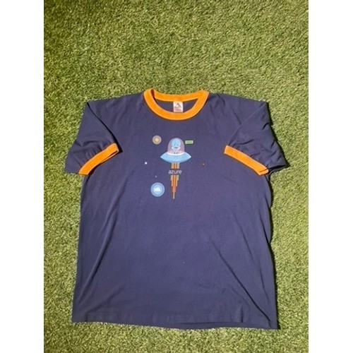 T-shirt grafica Azure Microsoft Alien UFO girocollo manica corta XL - Foto 4 di 6