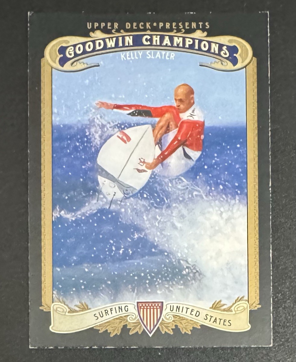 Kelly Slater 2012 Upper Deck Goodwin Champions #157 - Surfing | eBay