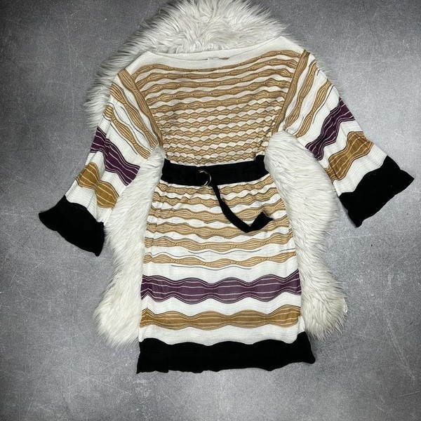 Women Missoni Dress White Viscose 36