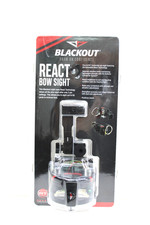 BlackOut 5-Pin Bow Sight with React Technology and Picatinny Mount. NEW