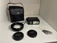 Canon 133D SpeedLite & Flash Auto Ring A2 W/Case