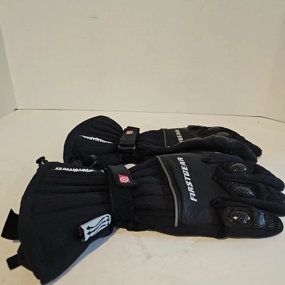 FirstGear Kilimanjaro Riding Black Leather -Tex High Performance Sport Size XL - Image 3 of 4