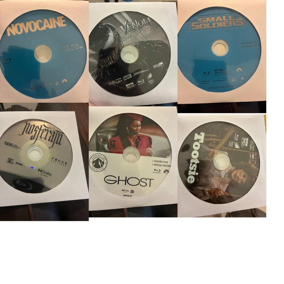 Blu-Ray Movie Lot - NO CASE - Paper DVD Sleeve - Shipped Securely - Image 4 of 4