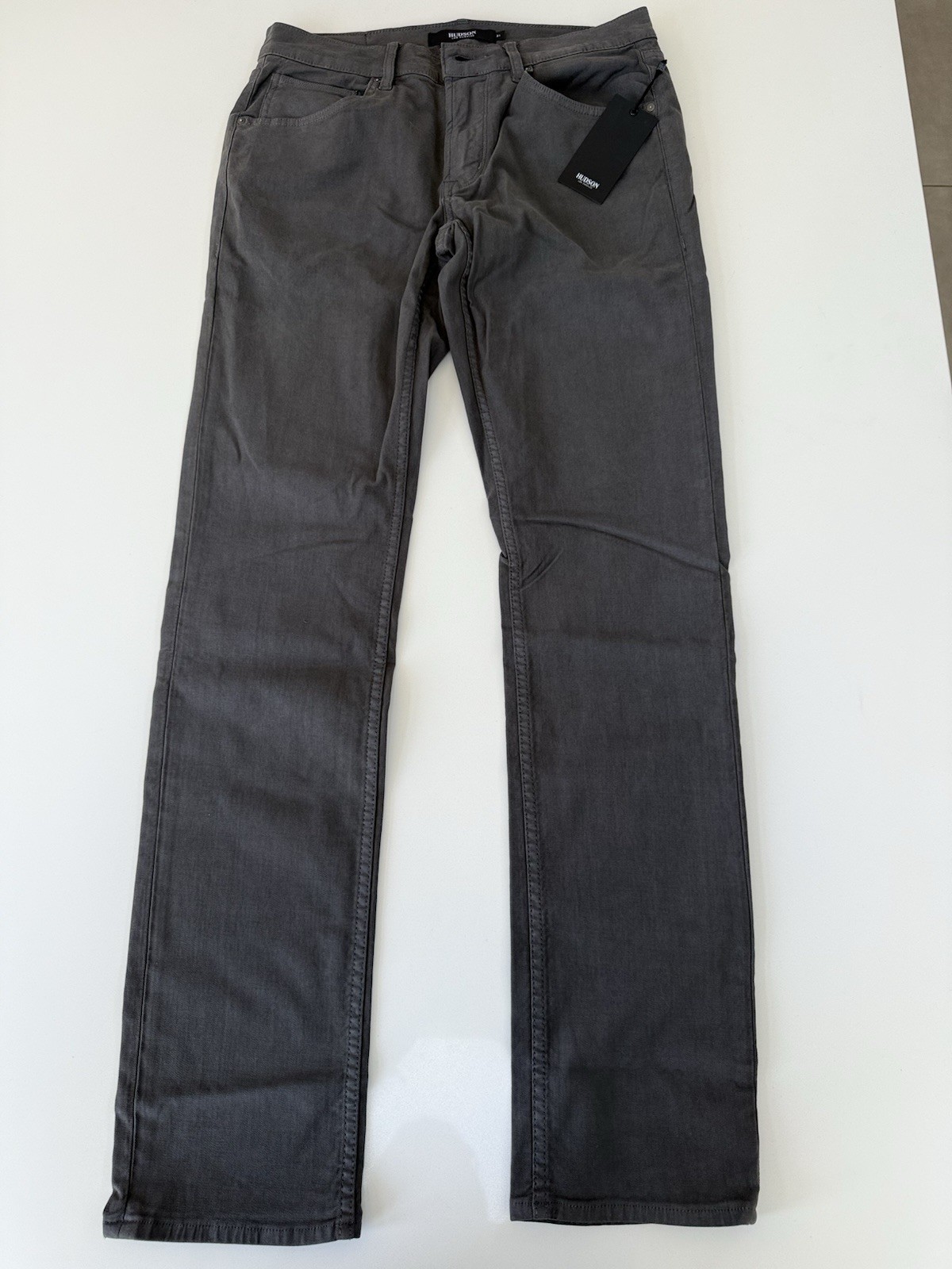 Size 31 | Blake Slim Straight - Gray Reverse Twill