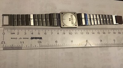 CONCORD SOLID STEEL 21MM BAND BRACELET AND CASE ，As shown in the photo！
