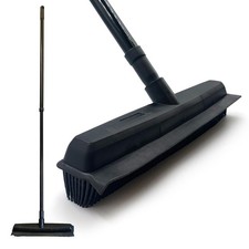 Rubber Broom Pet Hair Remover Carpet Cleaning Bristle Dog Brush Indoor Sweeping