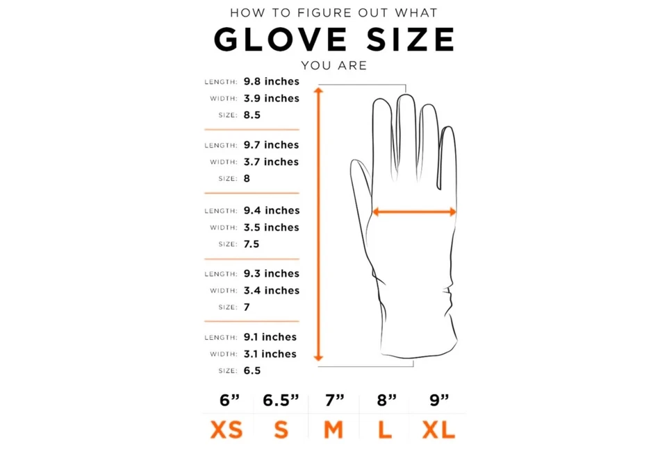 Guantes de cuero Saks Fifth forrados de cachemir marrón 7,5 NUEVO Foto 2 de 4