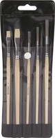 Brunnen 104893501 Schulpinselset Sortiert 5St Etui