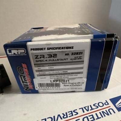 LRP ZR.32 Spec.4 Pullstart Nitro Engine 32821 for 1:8 RC Cars Trucks