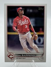 2022 Topps #485 Jose Barrero Cincinnati Reds ⚾️