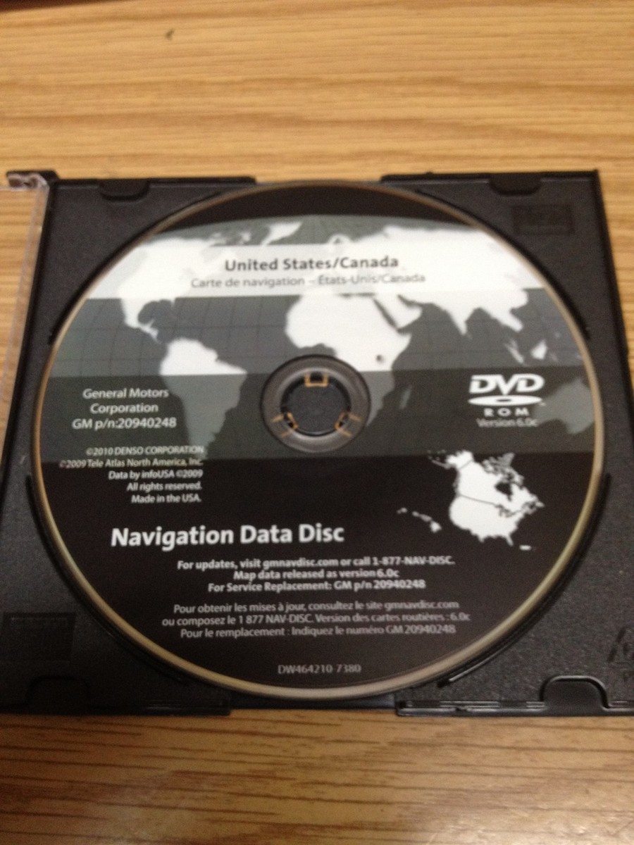 DVD・CD GM,CHEVY,CADILLAC Navigation DVD Version 6.0c | eBay