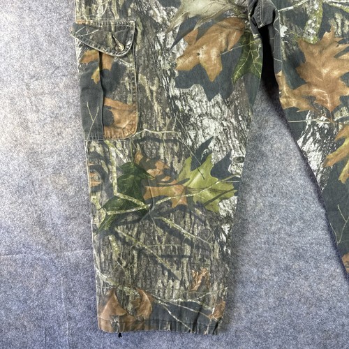 Browning Mossy Oak Break Up Camo Pants Cargo Men’s Size 2XL Belted EUC - Picture 18 of 19