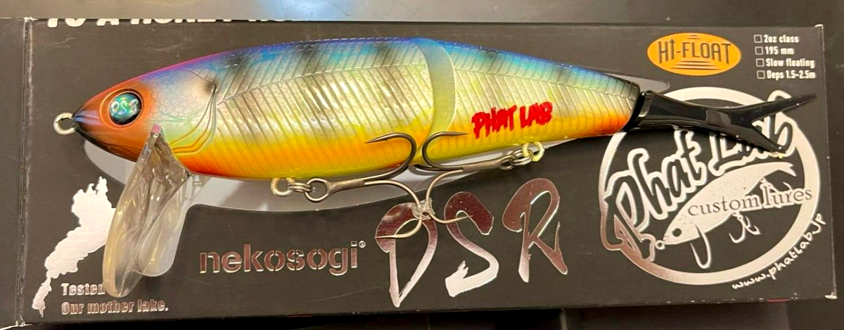 Phat Lab RARE Jointed Nekosogi DSR Purple Back Gill 5-8' 7.6