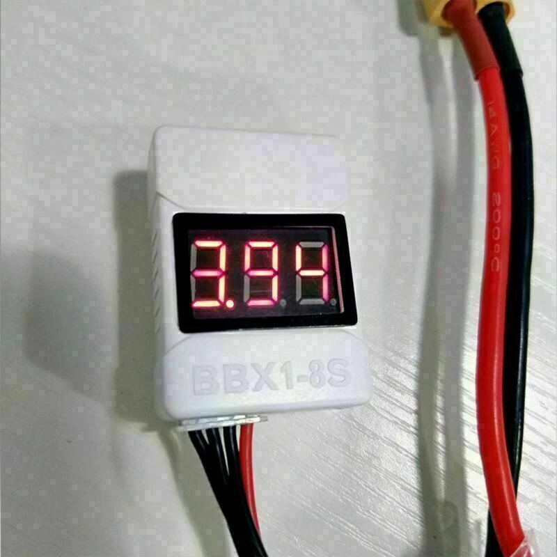 Battery Alarm Buzzer Indicator Checker Tester Low Voltage Alarm For 1S-8S Lipo - Image 4 of 4