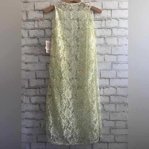 Gilet lungo LuLaRoe pizzo Joy taglia XS nuovo con etichetta copricostume - Foto 2 di 9