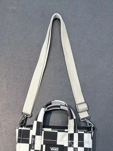 Borsa a tracolla VANS Scacchiera LIL Pergs Midi Tela Eco Tote Bag 7L-VN000HRW3KS1 - Foto 5 di 6